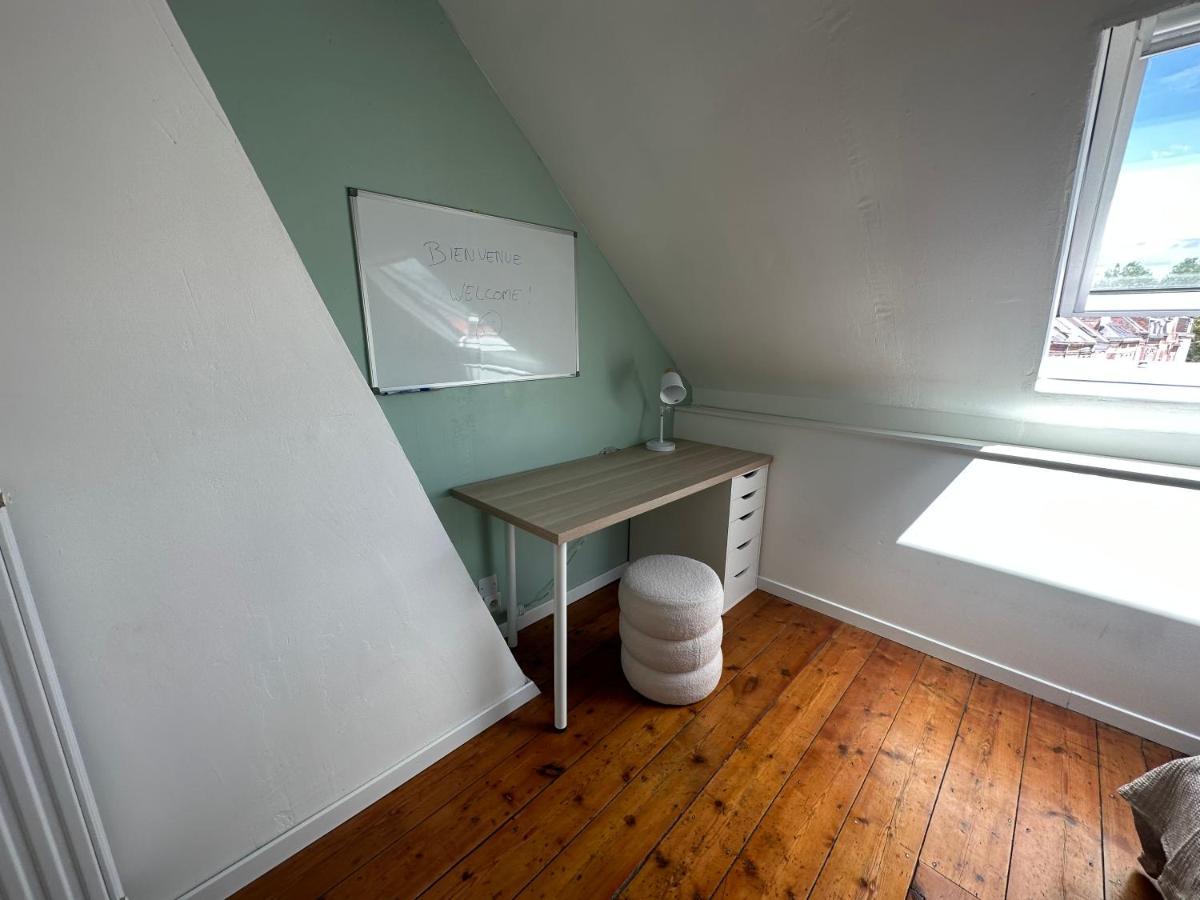 Amienoise 5 Chambres Proche Centre Ville Amiens Luaran gambar